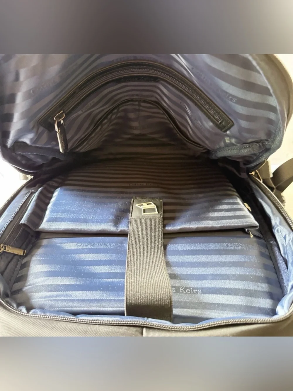 NWT Colins‎ Keirs Minimalist Laptop Backpack Black For Travel, School, Work.